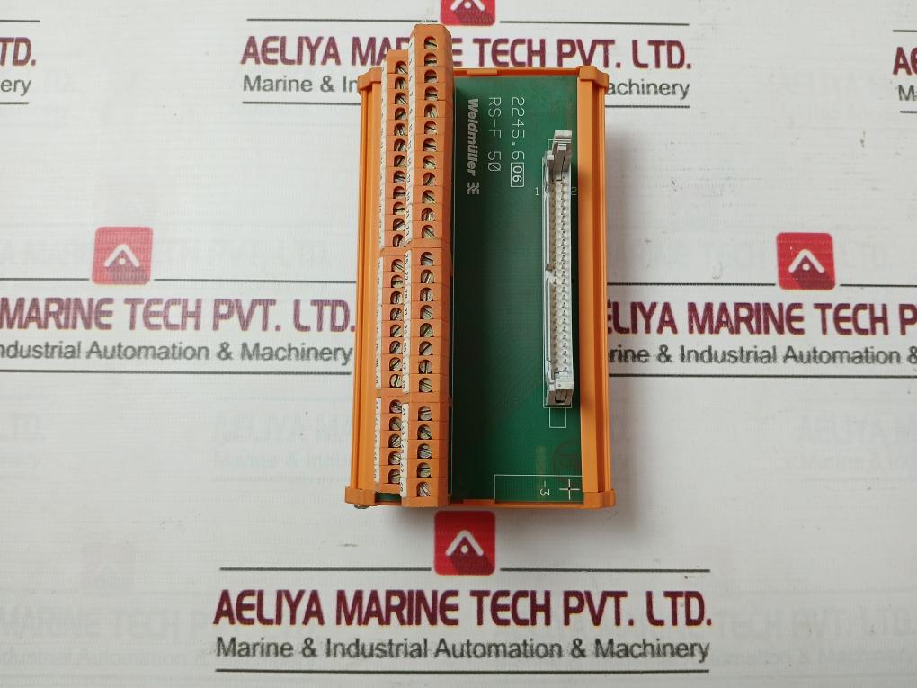Weidmuller Rs-f 50 Terminal Board 2245.6 06