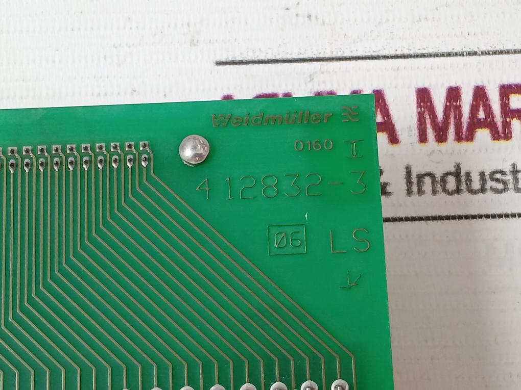 Weidmuller Rs-f 50 Terminal Board 412832-3