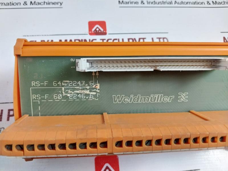 Weidmuller Rs-f 60 2246.6 Interface Terminal Board Module Rs-f 64 2247.6