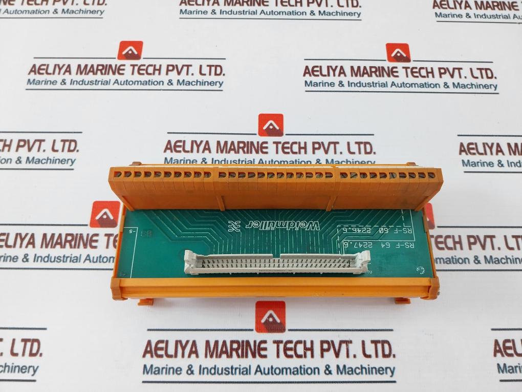 Weidmuller Rs-f 64 2247.6 Interface Module 290 Gm