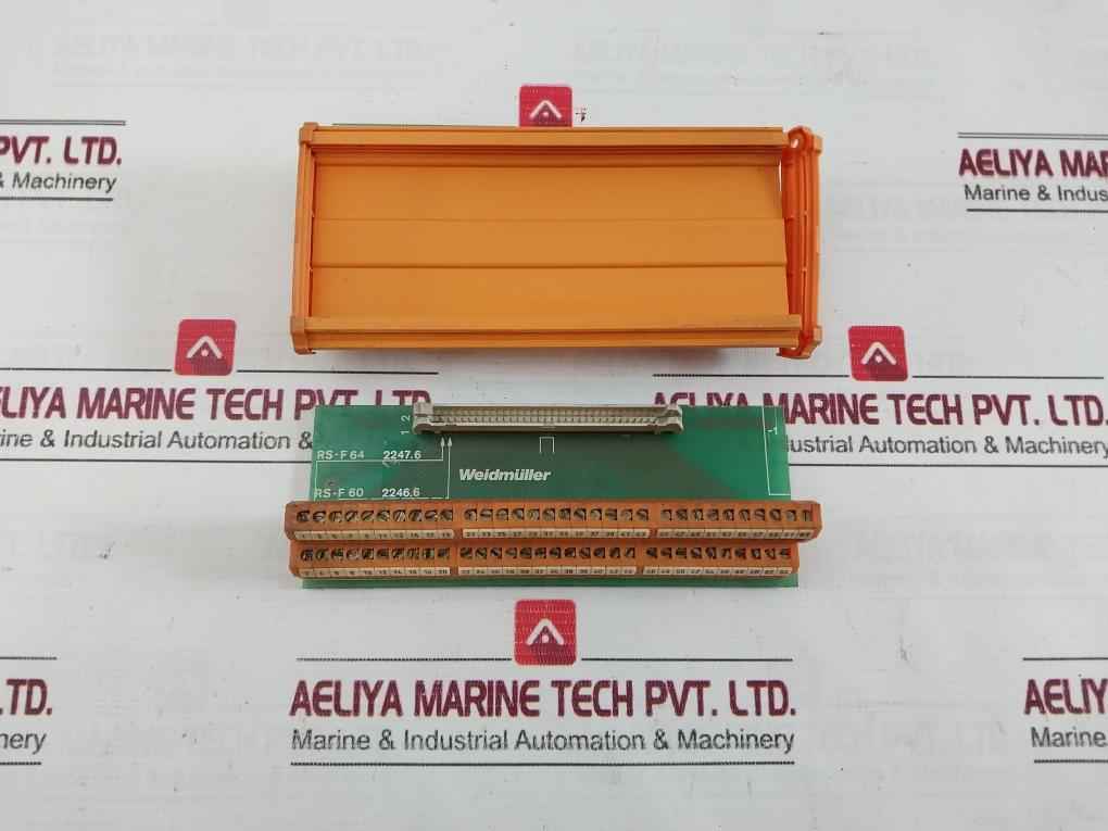 Weidmuller Rs-f 64 2247.6 Interface Module 250V 412906-2