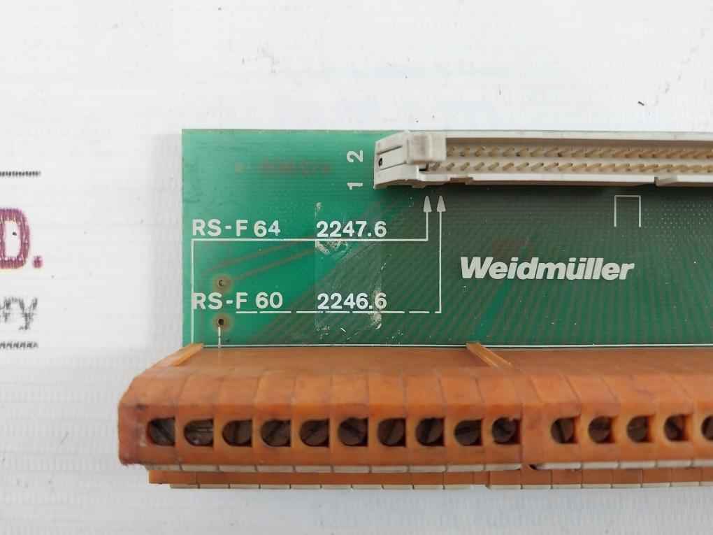 Weidmuller Rs-f 64 2247.6 Interface Module 250V 412906-2