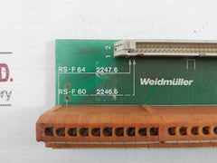 Weidmuller Rs-f 64 2247.6 Interface Module 250V 412906-2