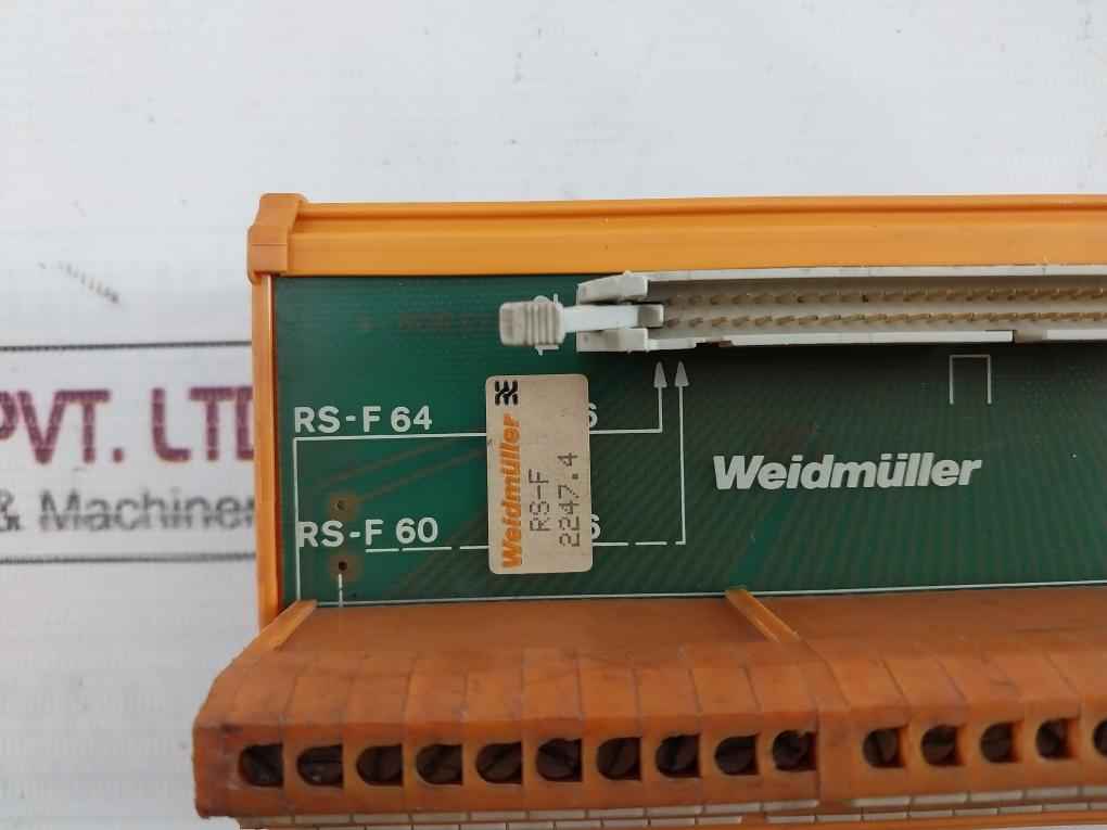 Weidmuller Rs-f 64 2247.6 Interface Module 250V 412906-2