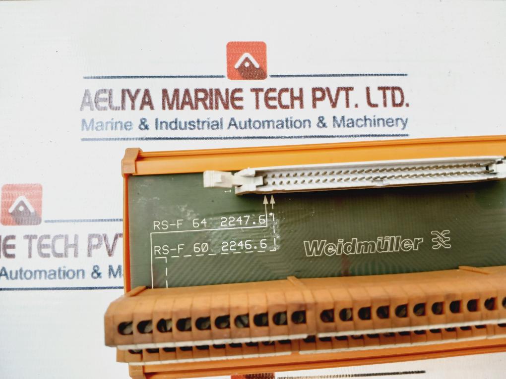 Weidmuller RS-F 64 2247.6 Interface Module 412906-7