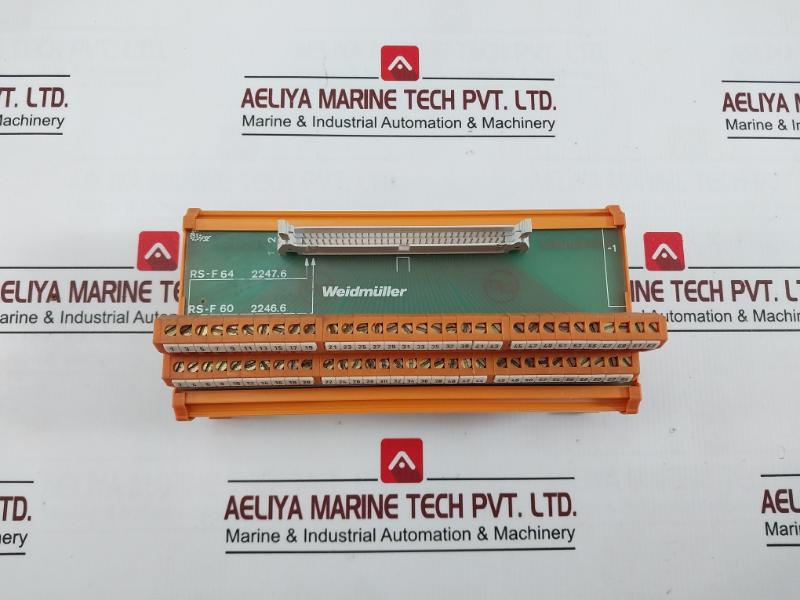Weidmuller Rs-f 64 2247.6 Interface Terminal Board Module Rs-f 60 2246.6