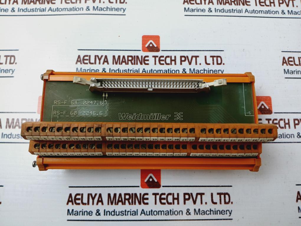 Weidmuller Rs-f 64 2247.6 Interface Terminal Module 250V – Aeliya ...
