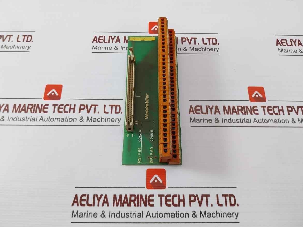 Weidmuller Rs-f 64 2247.6 Interface Terminal Module 412906-2
