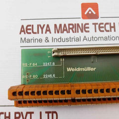 Weidmuller Rs-f 64 2247.6 Interface Terminal Module 412906-2