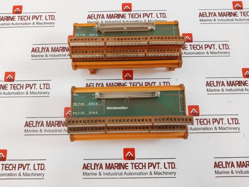 Weidmuller Rs-f 64 2247.6 Terminal Block Module Rs-f 60 2246.6