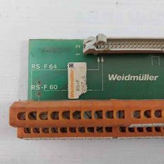 Weidmuller Rs-f 64 Interface Module 250V Ac 412906-2