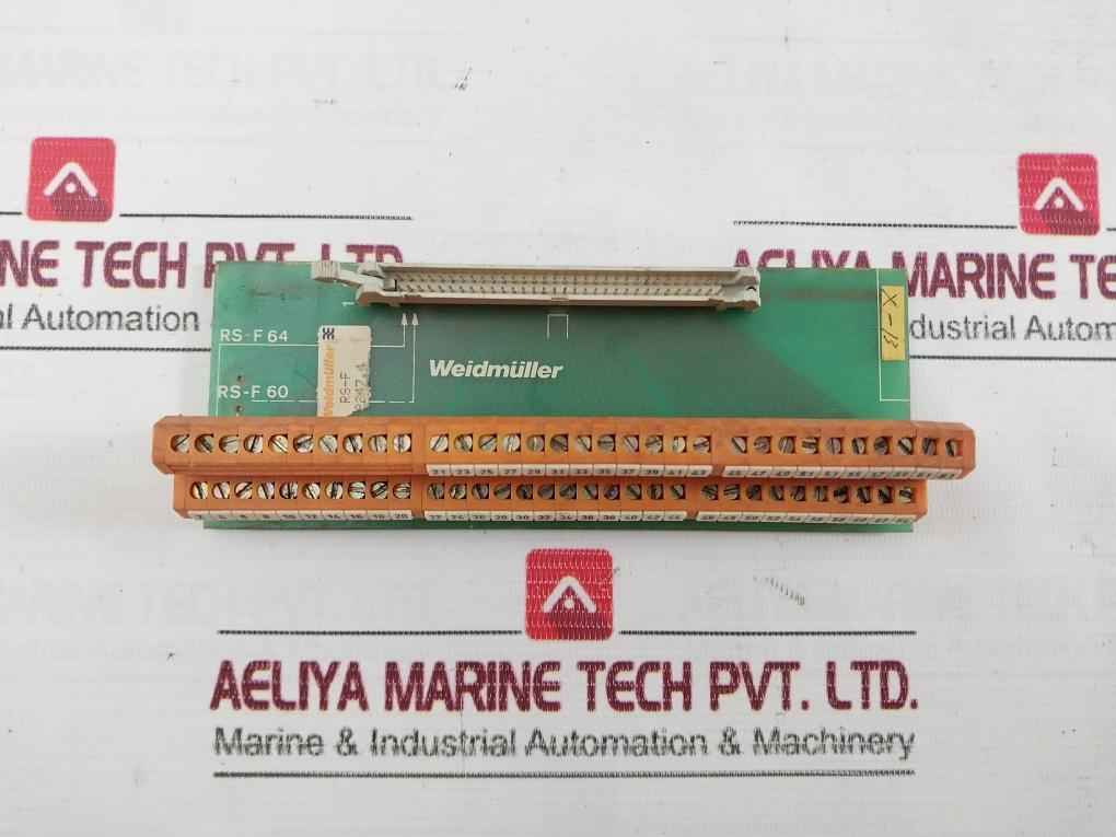 Weidmuller Rs-f 64 Interface Module 250V Ac 412906-2