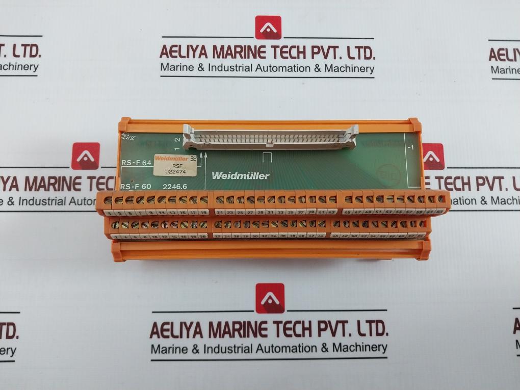 Weidmuller Rs-f 64 Interface Module Rs-f 60, 2246.6