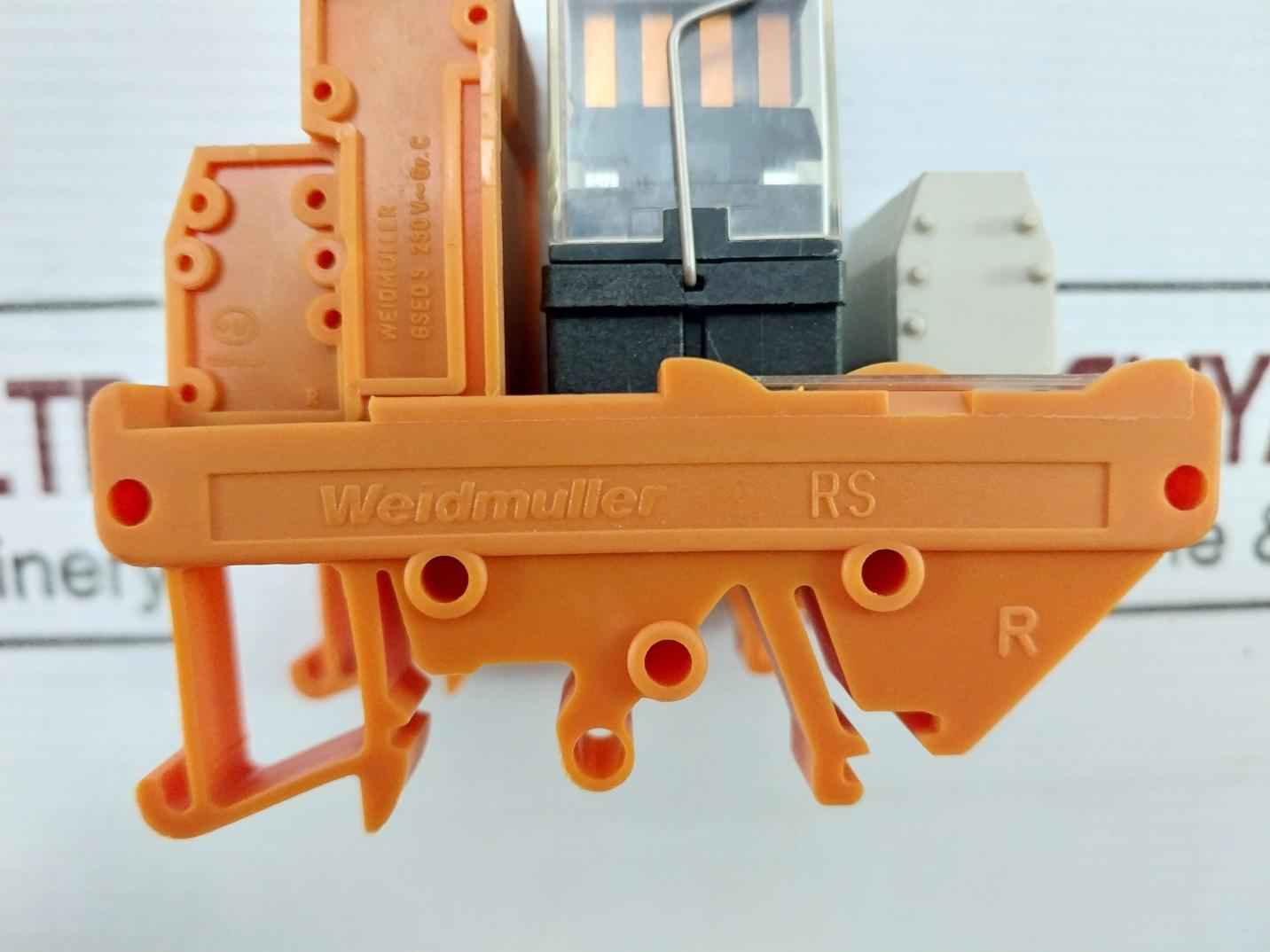 Weidmuller Rs 14 Relay Module 10A 250V 24Vdc