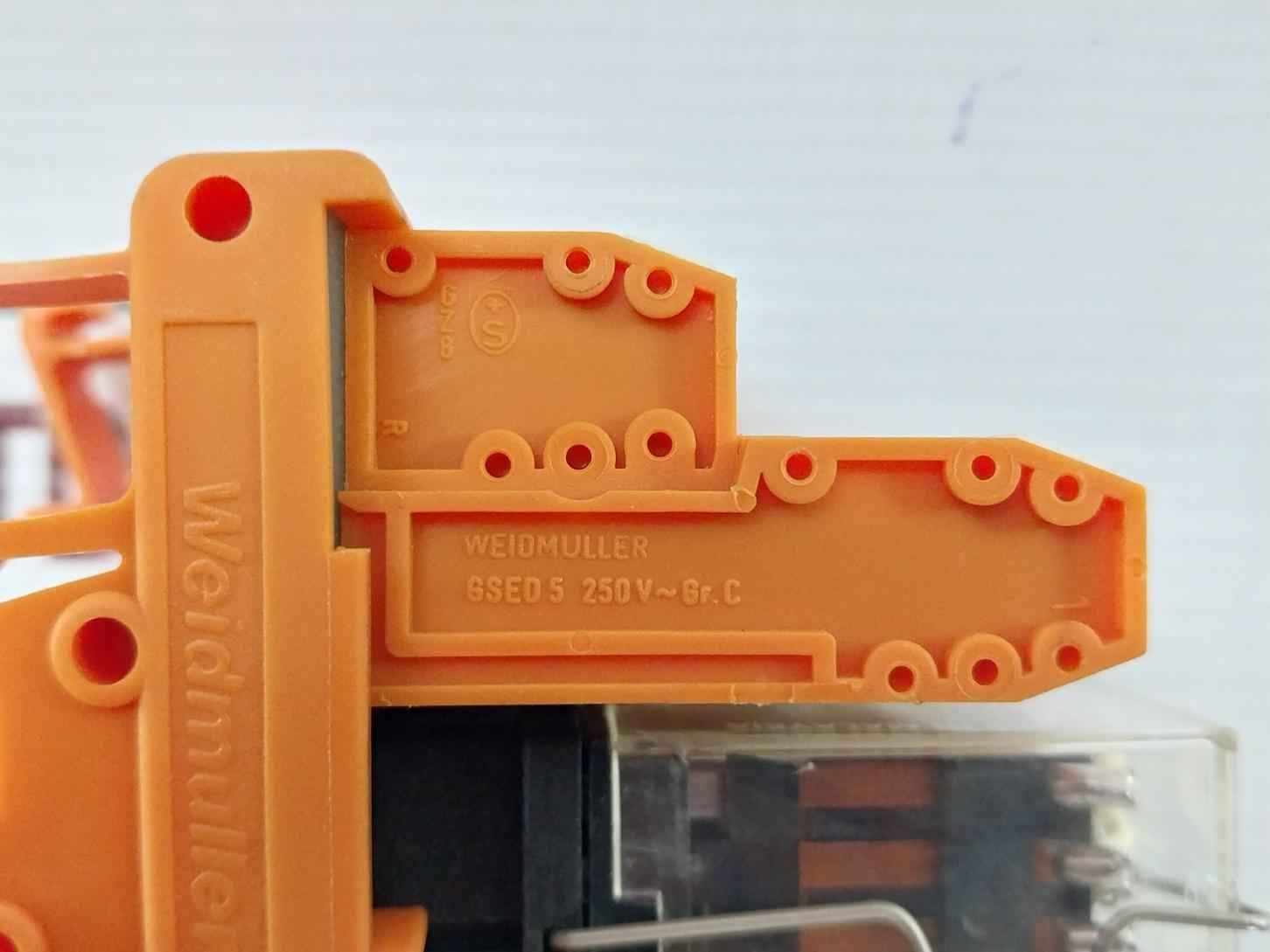 Weidmuller Rs 14 Relay Module 10A 250V 24Vdc