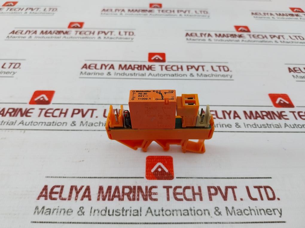 Weidmuller Rs 30 Solid State Relay Module 24v Dc 11 002.2 Rp 011024 10a 250ac