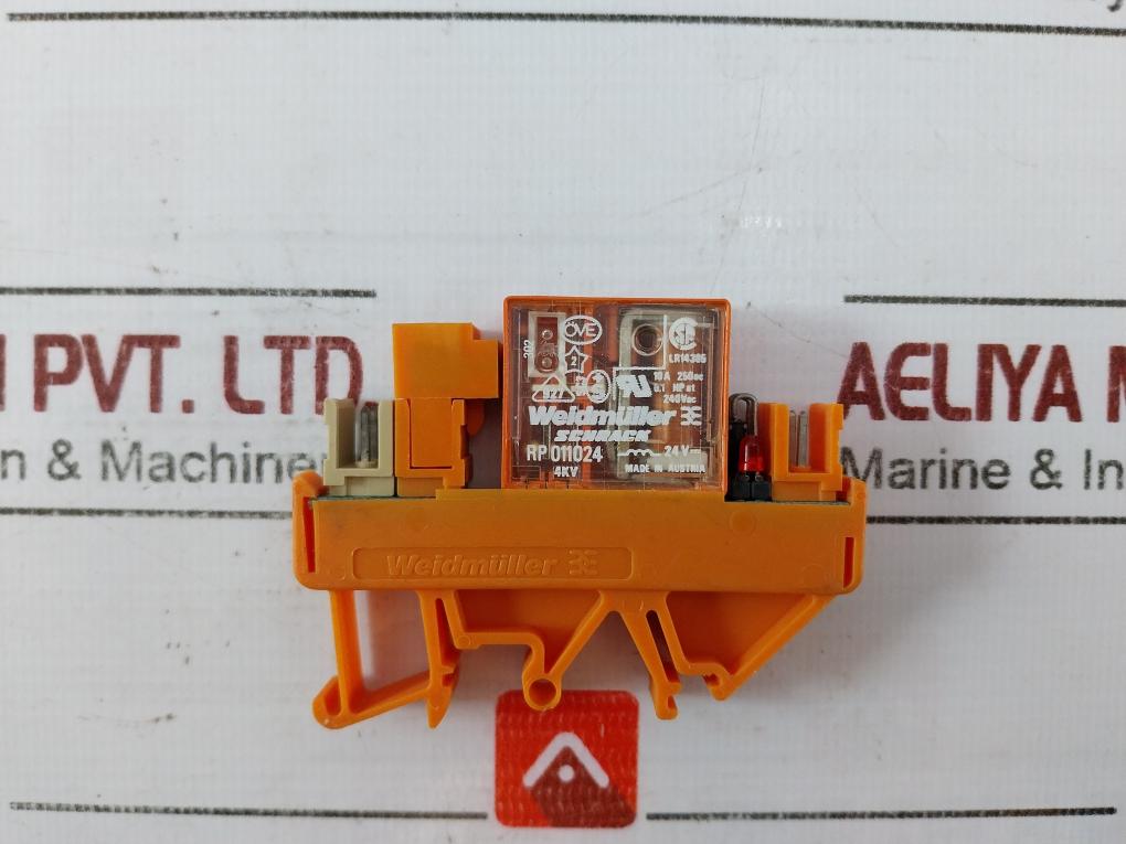 Weidmuller Rs 30 Solid State Relay Module 24v Dc 11 002.2 Rp 011024 10a 250ac