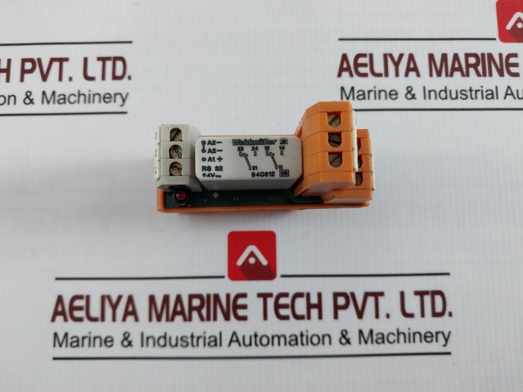 Weidmuller Rs 32 Relay Module 24V 940612 06