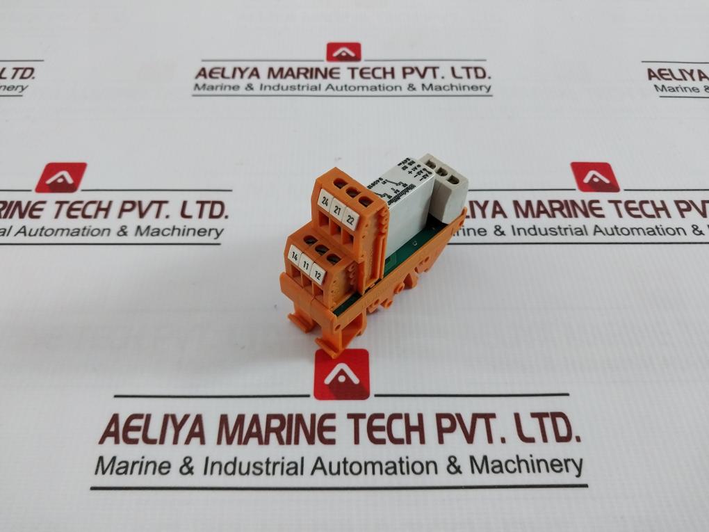 Weidmuller Rs 32 Relay Module 24V 940612 06 24V Dc Enr-156925