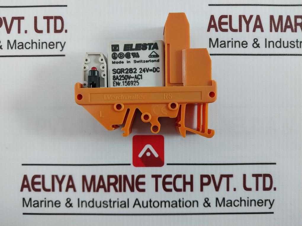 Weidmuller Rs 32 Relay Module 24V 940612 06 24V Dc Enr-156925