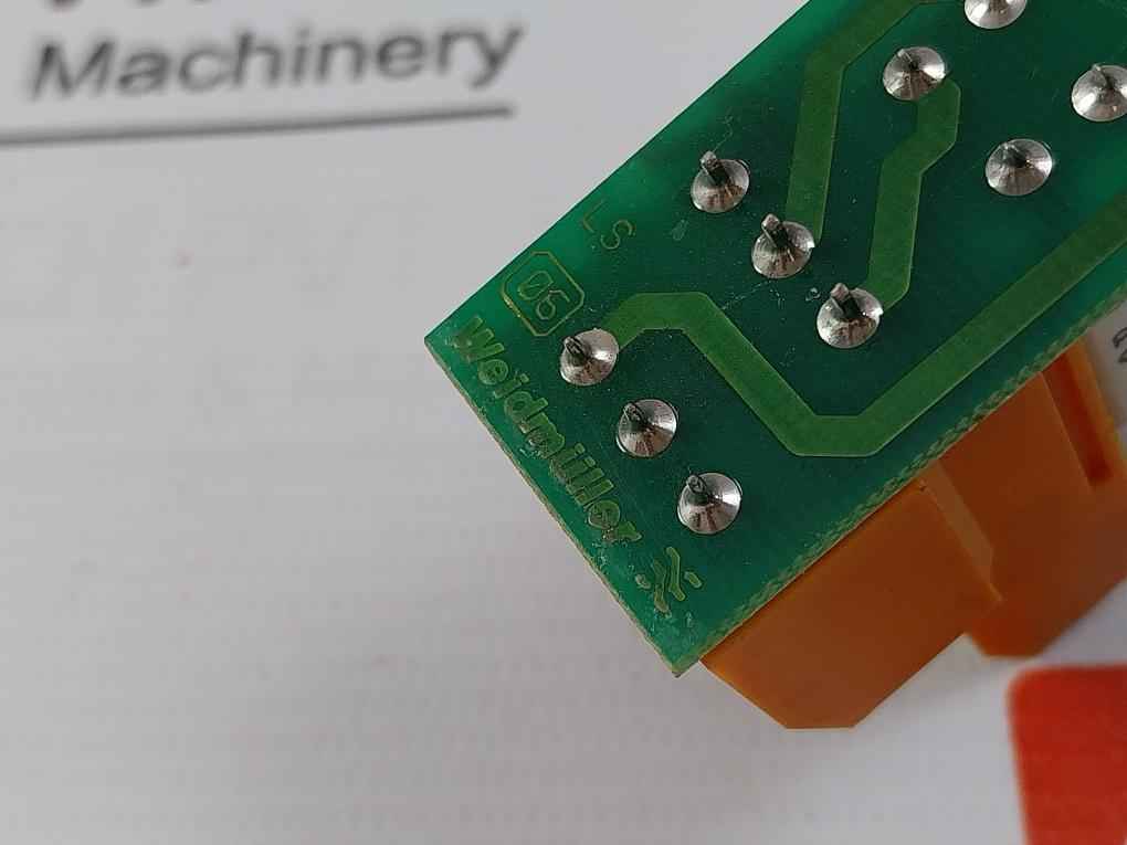 Weidmuller Rs 32 Relay Module 24V=Dc 8A250V~Ac1