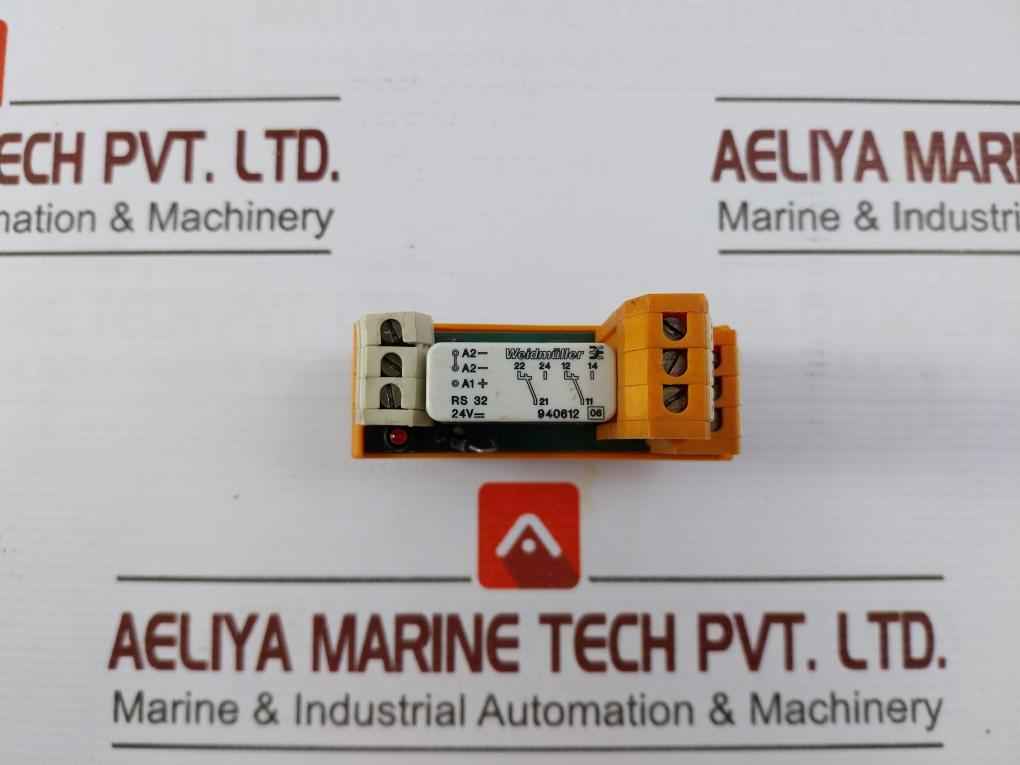 Weidmuller Rs 32 Relay Module 24V=Dc 8A250V~Ac1