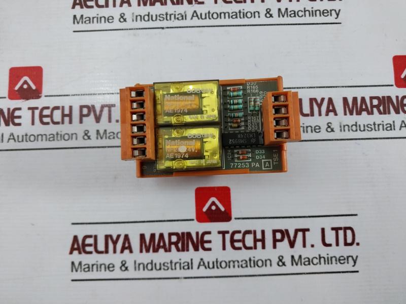 Weidmuller Rs 77253 Relay Modules 2 Way National Nf2E-24V 808 09V,Ae1974