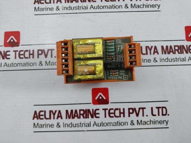 Weidmuller Rs 77253 Relay Modules 2 Way National Nf2E-24V 808 09V,Ae19 ...