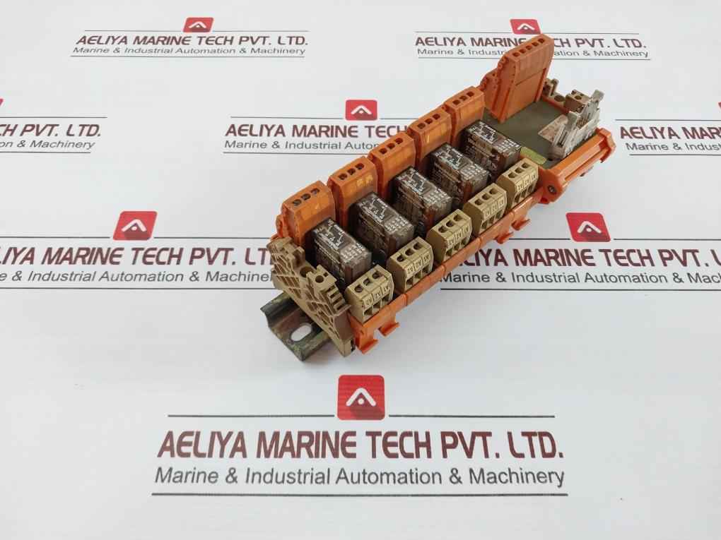 Weidmuller Rs F10 Terminal Interface Relay Module Gsed 5/10 022494 24V 8A/250V