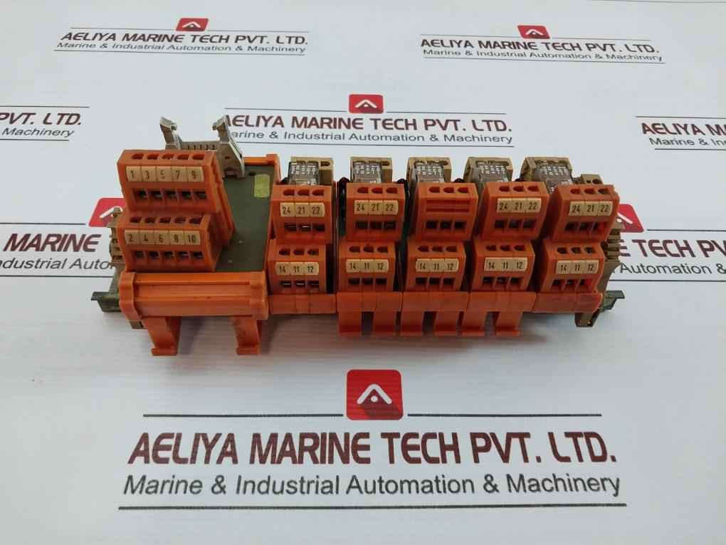 Weidmuller Rs F10 Terminal Interface Relay Module Gsed 5/10 022494 24V 8A/250V