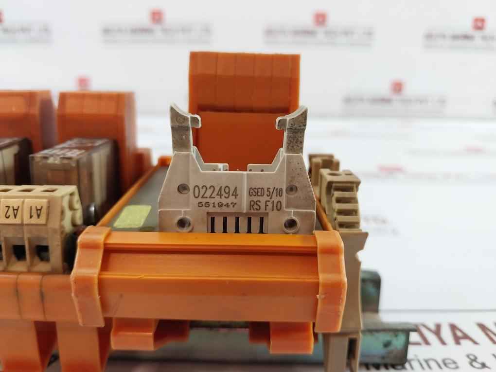 Weidmuller Rs F10 Terminal Interface Relay Module Gsed 5/10 022494 24V 8A/250V