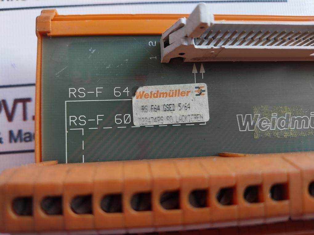 Weidmuller Rs F64 Gsed 5/64 Interface Module Used