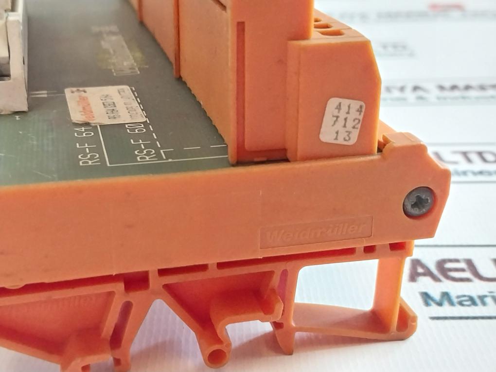 Weidmuller Rs F64 Gsed 5/64 Interface Module Used