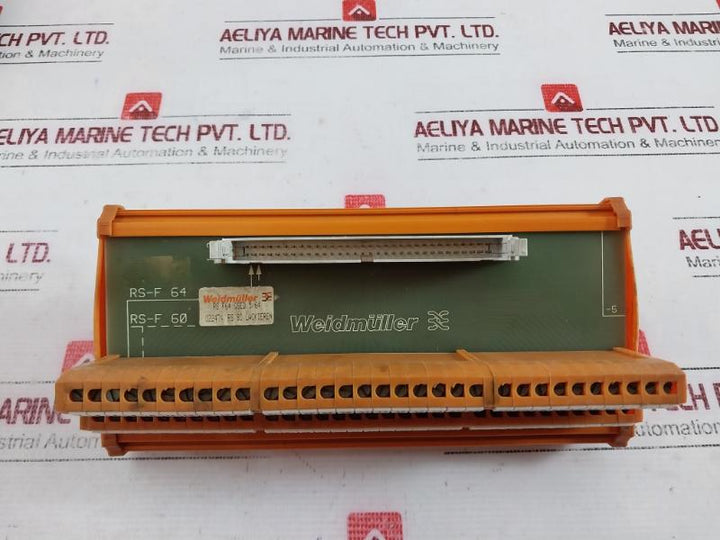 Weidmuller Rs F64 Gsed 5/64 Interface Module Rs-f 64 Rs-f 60 022474