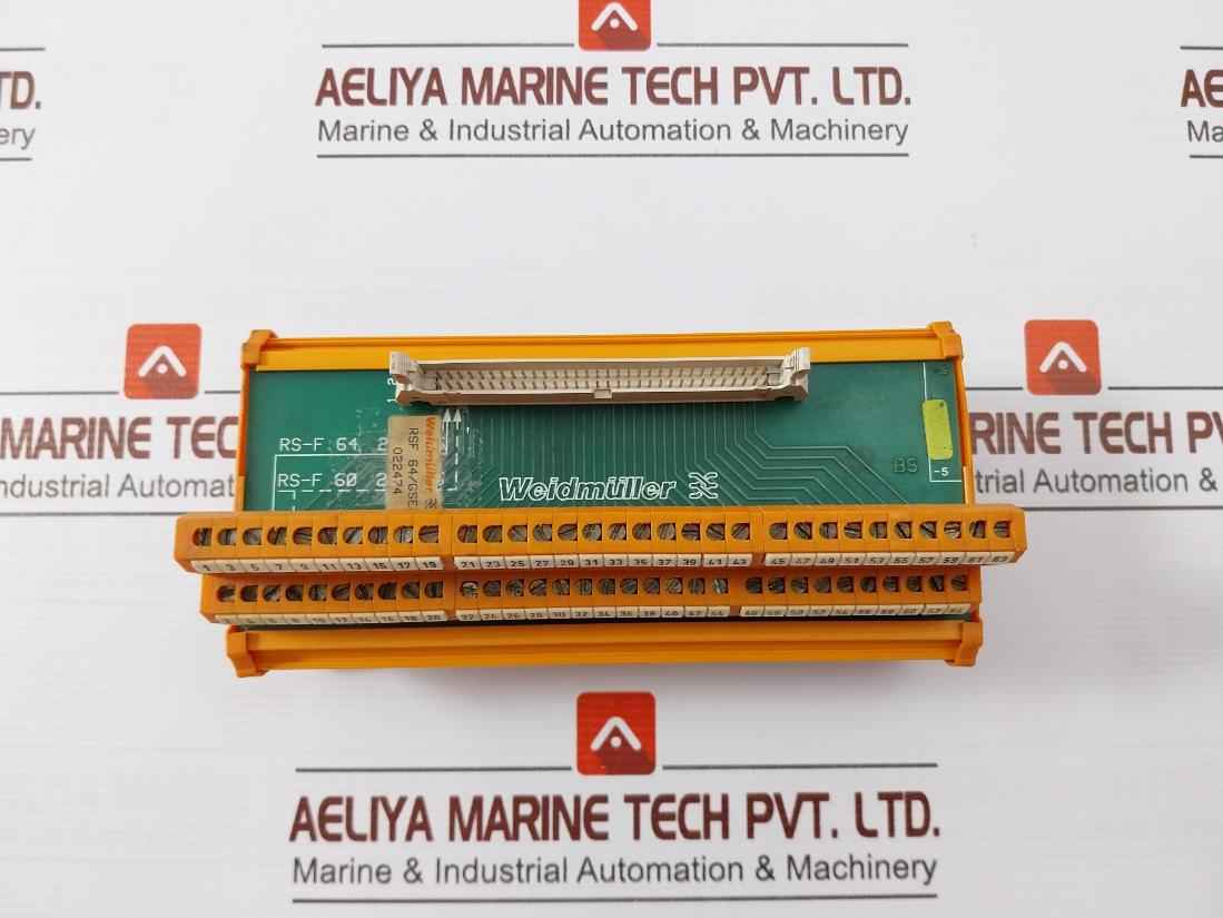 Weidmuller Rsf 64/Gsed Interface Module Rs-f 64 2247.6 412906-5