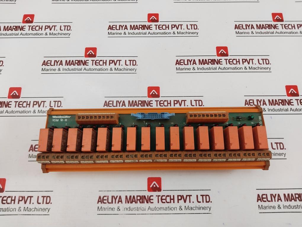 Weidmuller Rsm 16-r 16-channel Relay Module 24V