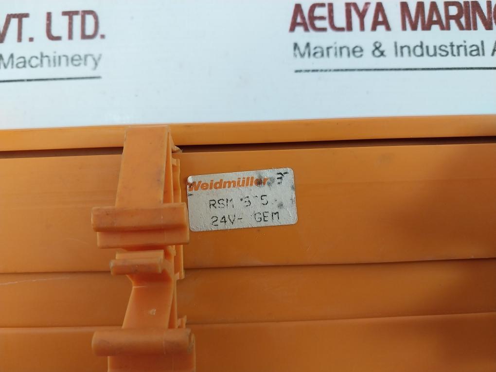 Weidmuller Rsm 16-r 16-channel Relay Module 24V