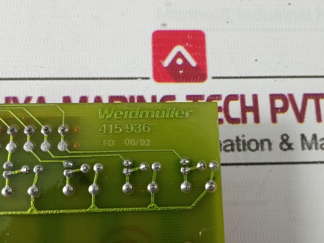 Weidmuller Rsm 16-r Relay Module 24Vdc