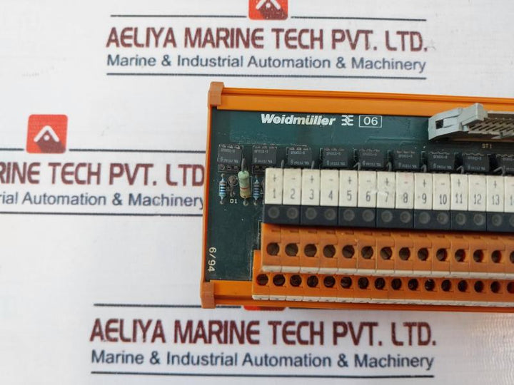 Weidmuller Rsm 160/R Relay Module 18-32Vdc