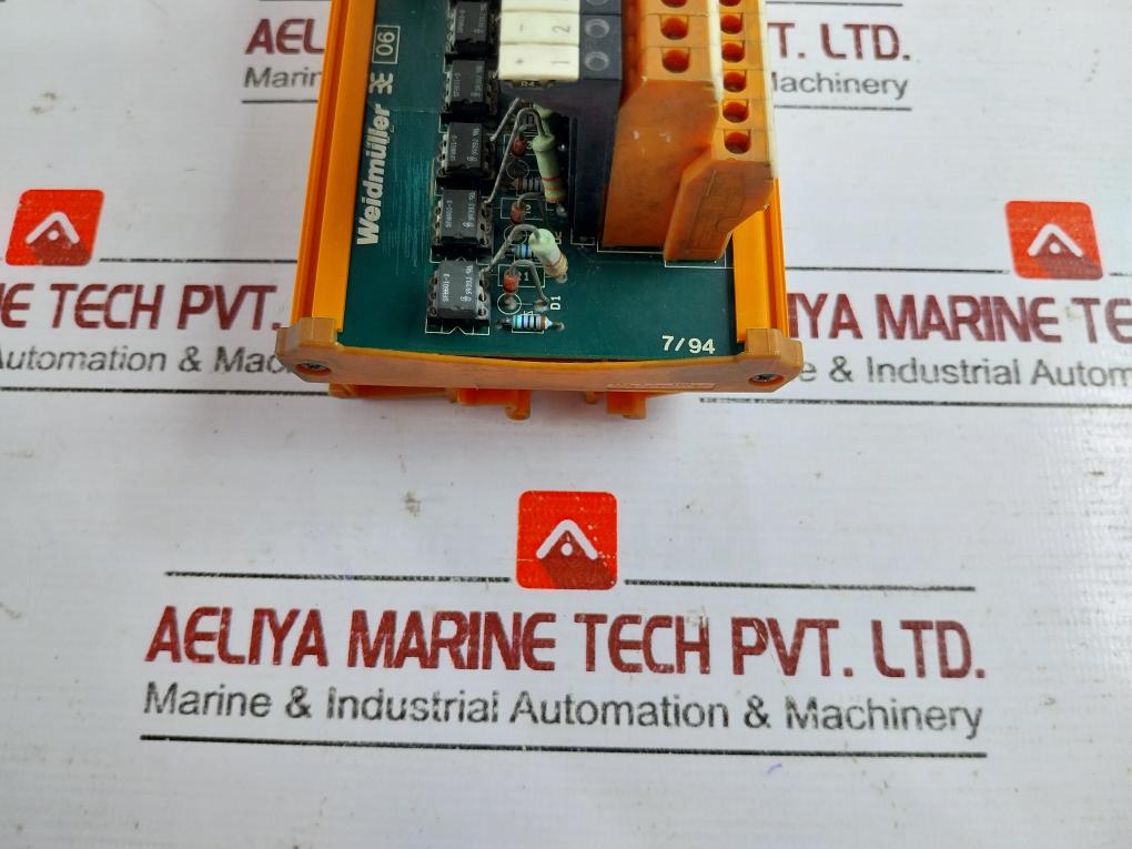 Weidmuller Rsm 160/R 806586 Relay Module 418582-2