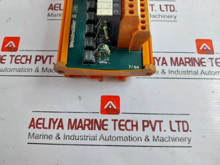 Weidmuller Rsm 160/R 806586 Relay Module 418582-2