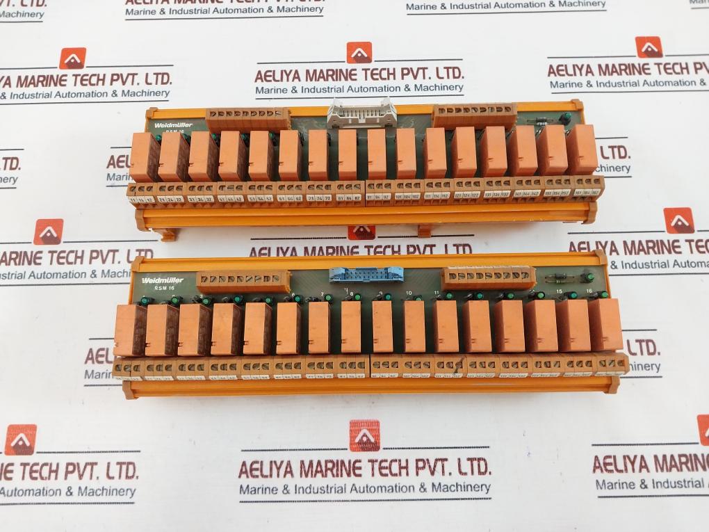Weidmuller Rsm 16 Relay Module 24Vdc – Aeliya Marine Tech