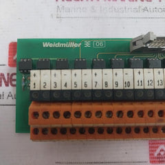 Weidmuller Rsm 16 Relay Module Es 900309 Ps 08-92 806586 300V 10A