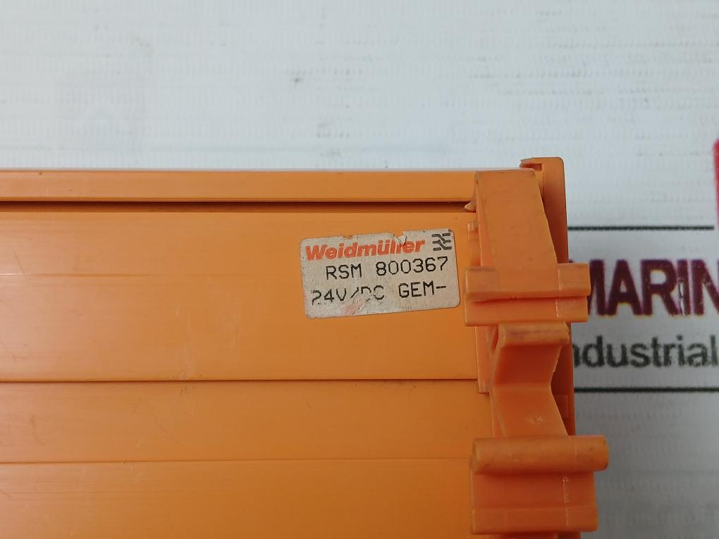 Weidmuller Rsm 800367 Digital Terminal Module 413872-3L 24V/Dc