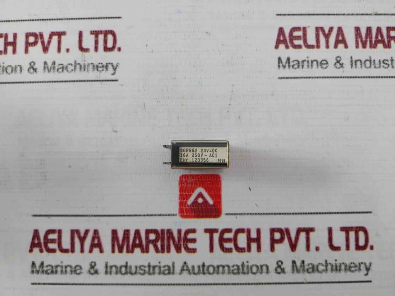 Weidmuller Rsm 800367 Relay Module Sgr662 Ex-82/2082U 24V Dc 16A 250V