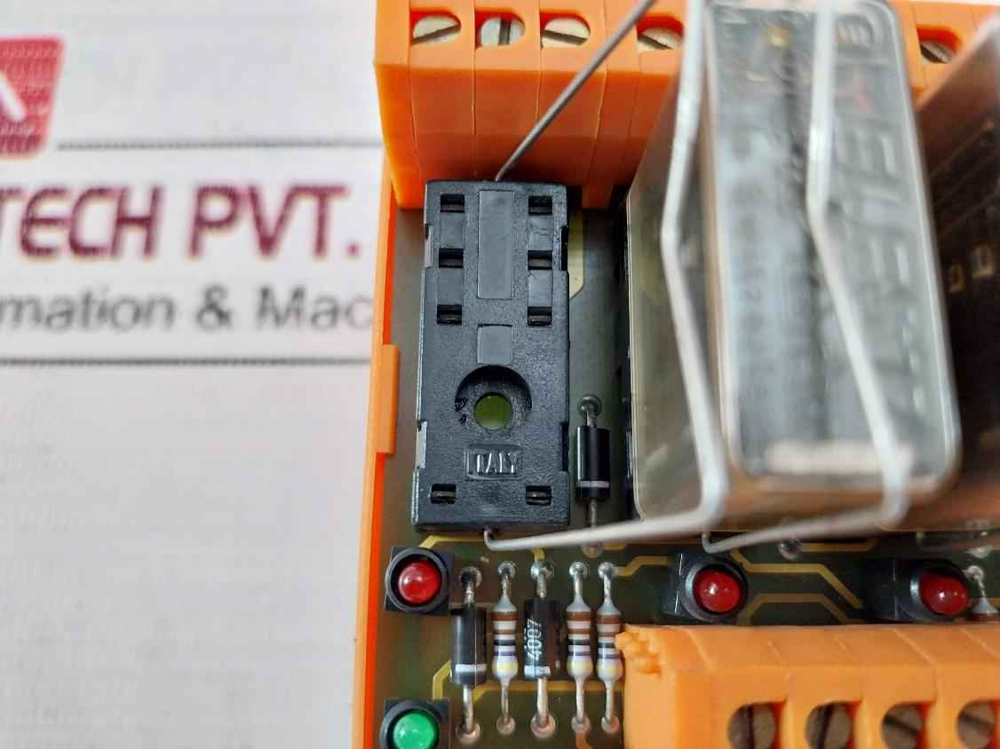 Weidmuller Rsm 800367 Relay Module Sgr662 Ex-82/2082U 24V Dc 16A 250V