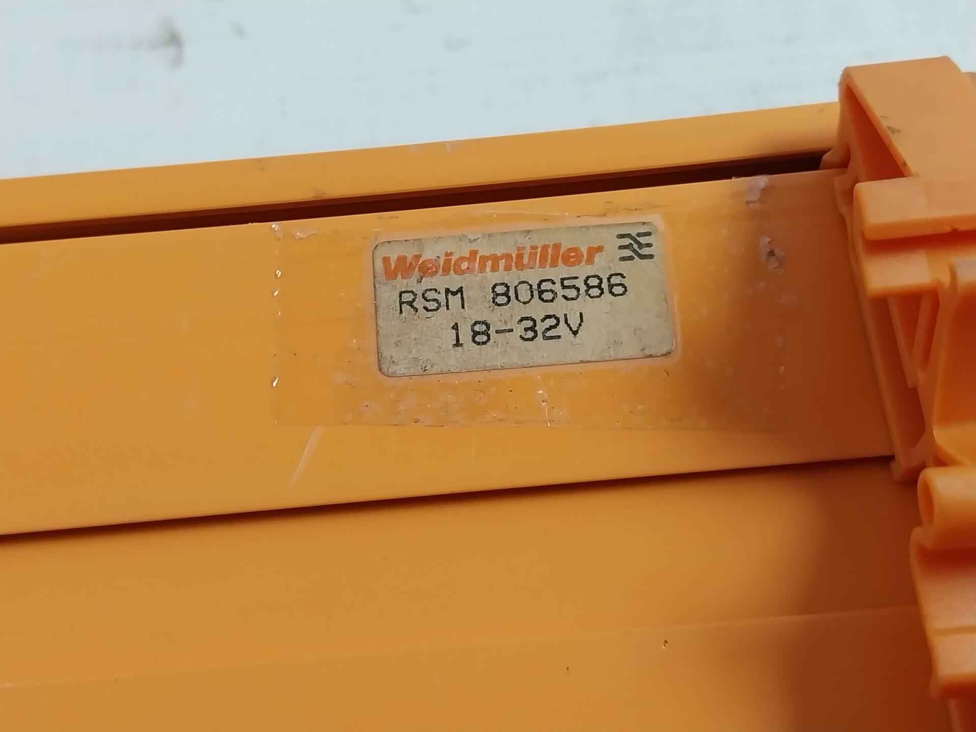 Weidmuller Rsm 806586 Relay Module 18-32V