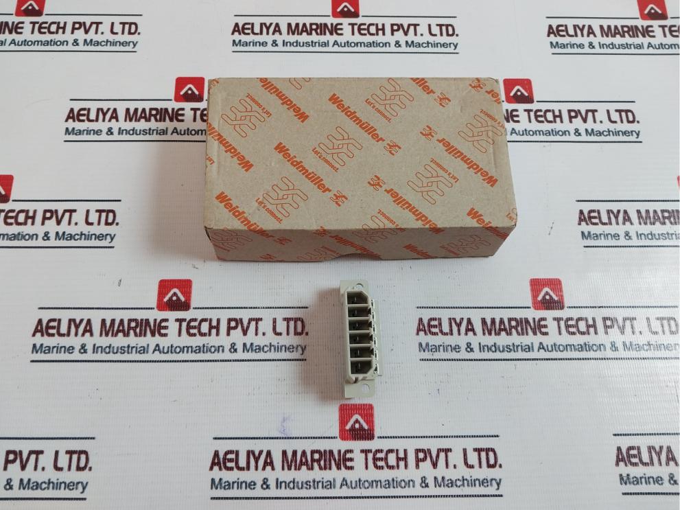 Weidmuller Stv S 6 Ss Plug In Connector Terminal Block 30A 500V Awg 20-12