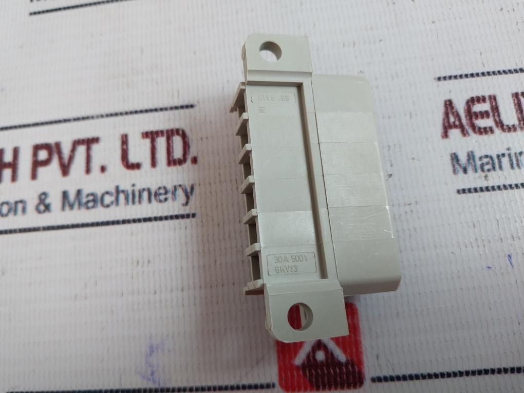 Weidmuller Stv S 6 Ss Plug In Connector Terminal Block 30A 500V Awg 20-12