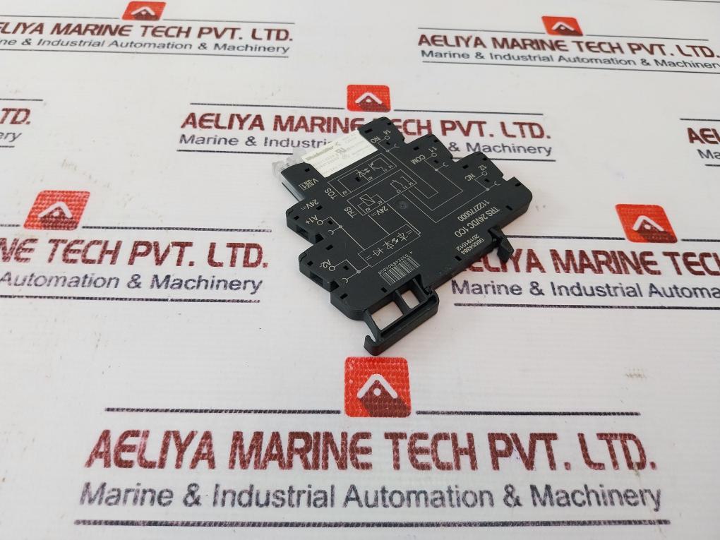 Lot Of 6X Weidmuller Trs 24Vdc 1Co Relay